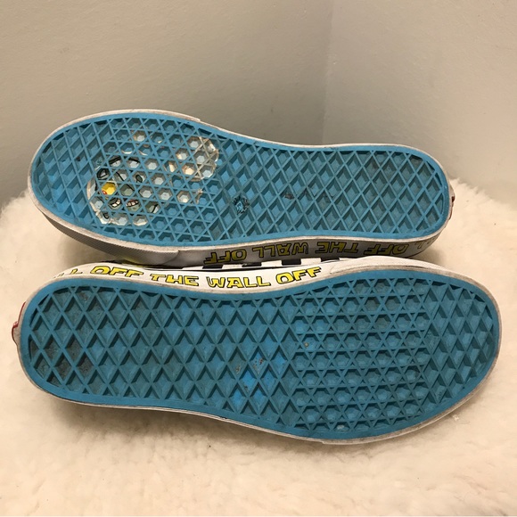 Vans Old Skool x SpongeBob SquarePants sz 6.5 Checkerboard Print Off the Wall - Picture 8 of 11